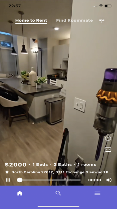Screenshot #1 pour Reelo - Roommates & Housing
