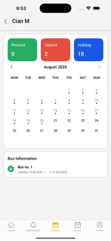 LS Parents App screenshot