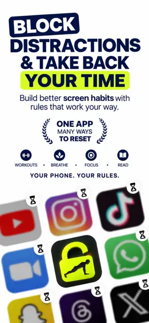 PushMore: Workout App Blocker screenshot 1