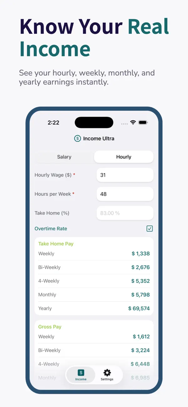 Screenshot #1 pour Income Ultra