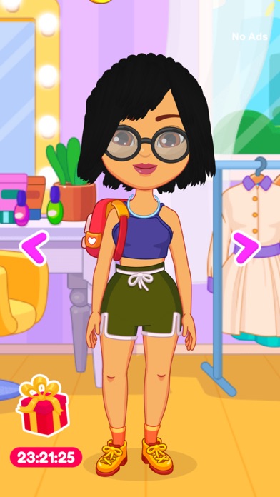 Beauty salon. Screenshot