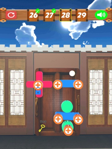 Unscrew Door Nut Sorting Game iPad screenshot
