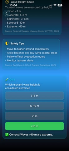 EGK GeoIQ Tsunami screenshot