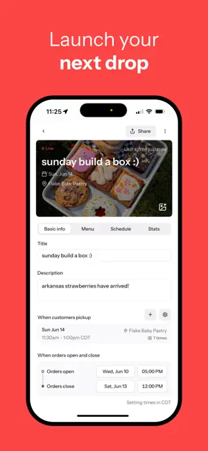 Hotplate Portal: Sell Food screenshot 3