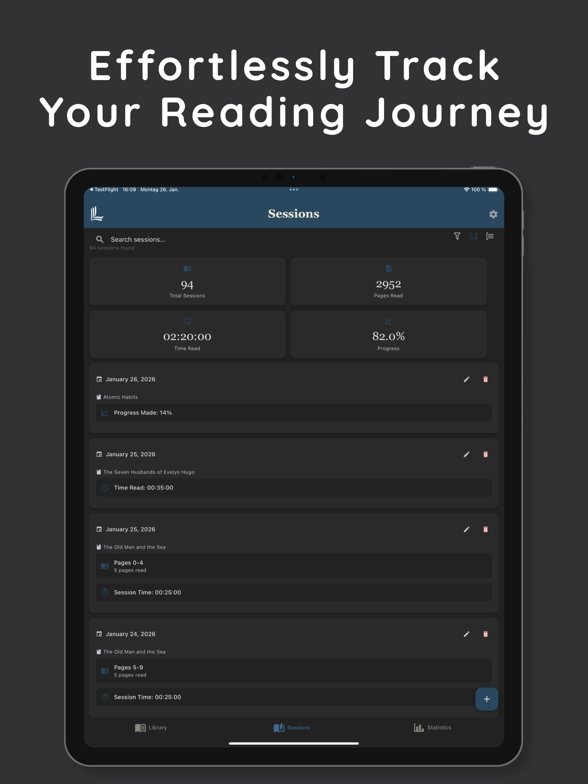 Lectori: Reading Diary