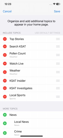 KSAT 12 News screenshot