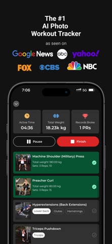 Max AI: Workout Tracker Screenshot 3 of 9