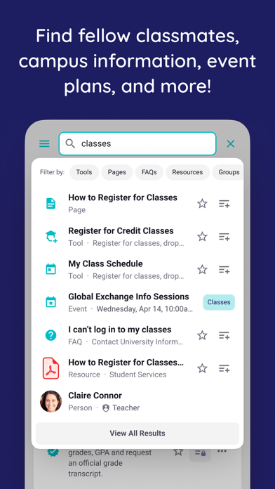 SGU MyUniversity App Store preview screenshot 1