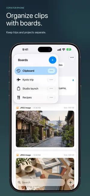 Copia: Clipboard Manager screenshot 2