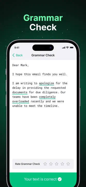 Friday AI Email Writerのスクリーンショット（7/9）