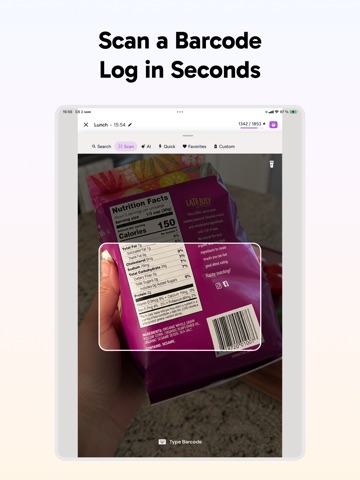 Bodyfon: AI Calorie Tracker iPad screenshot