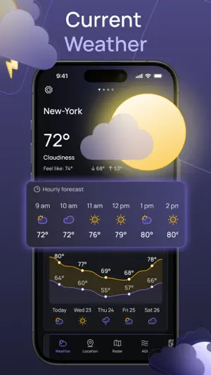 NOAA Weather Radar, Forecast screenshot 1