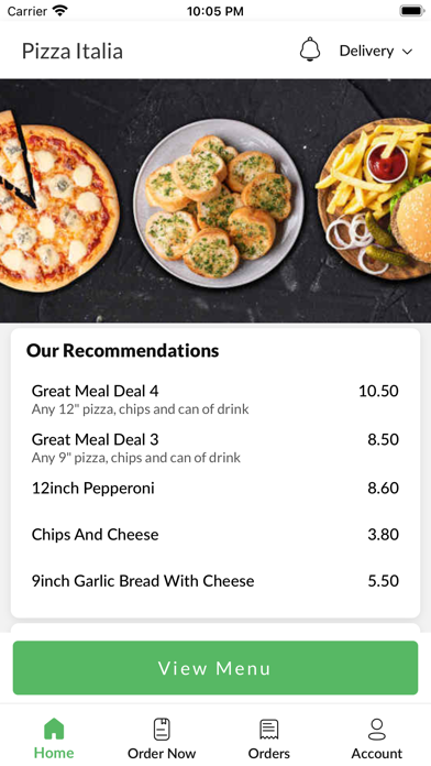 Pizza Italia Carlisle Screenshot