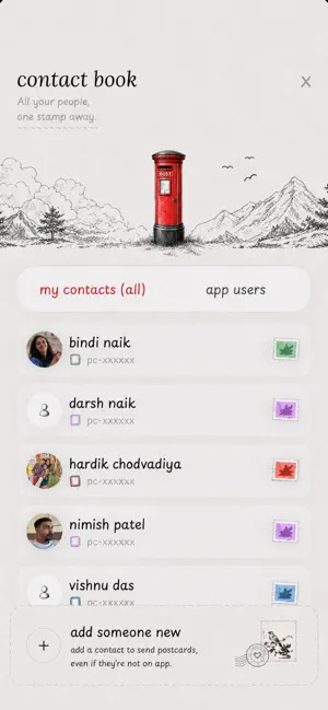 hey postcard: slow messaging screenshot 4