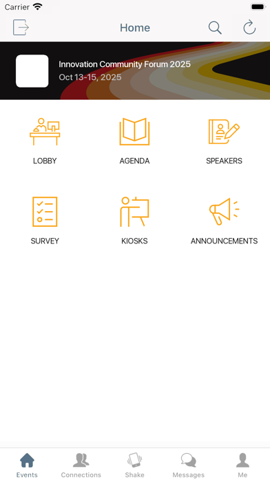 SEI Events iPhone screenshot 3 - Business app