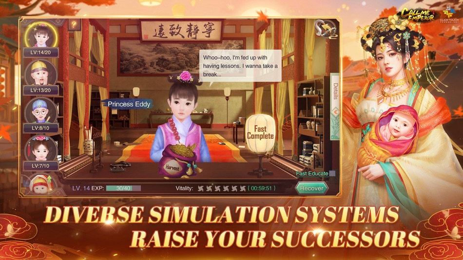 #3. Call Me Emperor (iOS) Podle: Clicktouch Co.,Ltd.