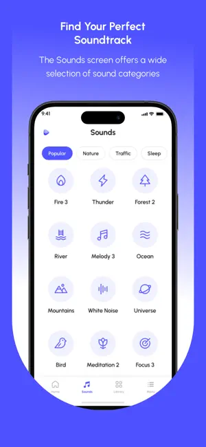 Mood Tunes: Sleep & Meditation screenshot 2