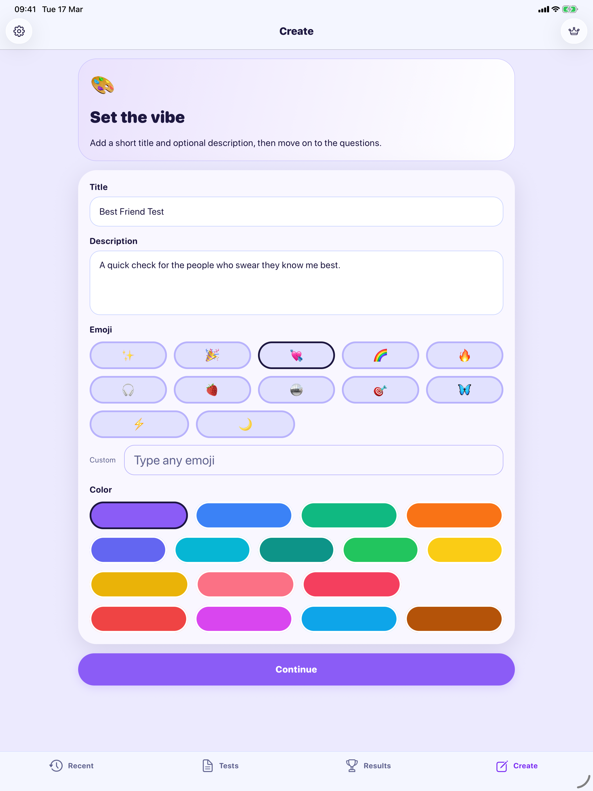 Take My Test: Friend Quiz Game screenshot 8