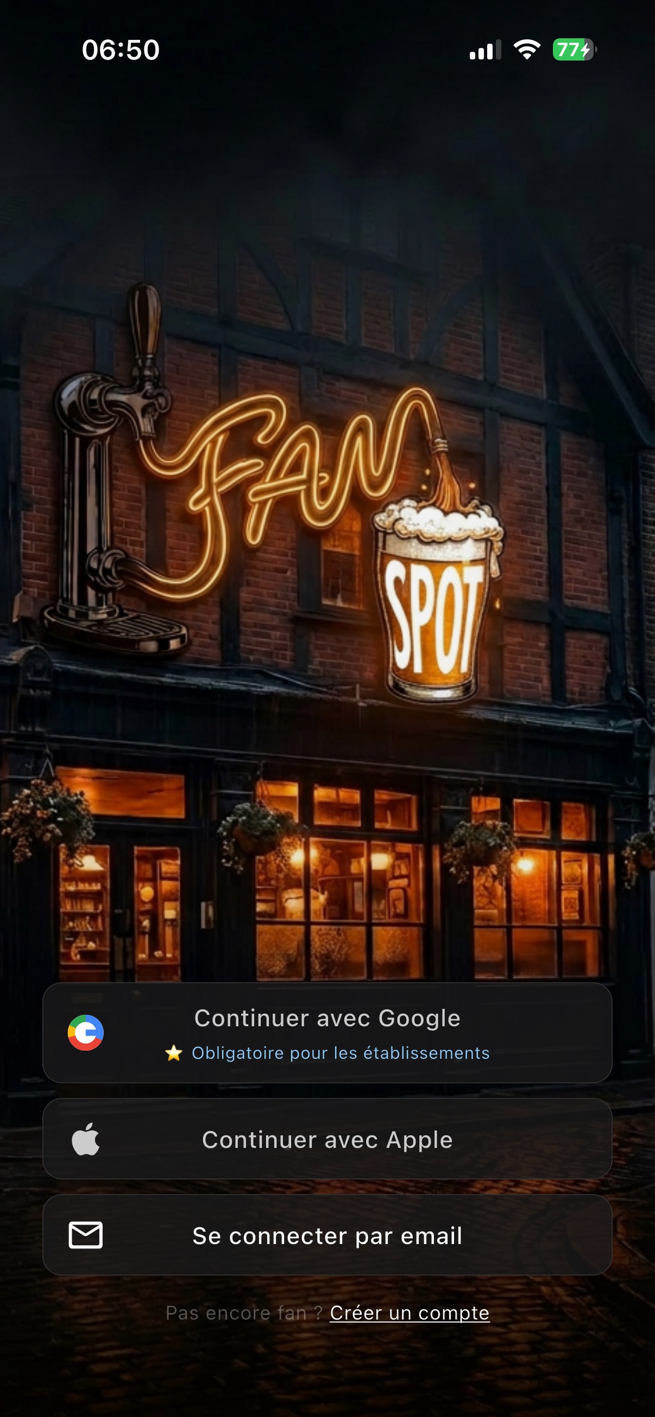 Screenshot 1 of FanSpot – Where to Watch Sport