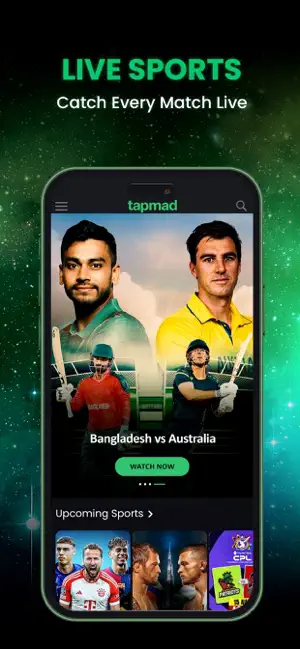 tapmad: Live Sports iPhone screenshot 5