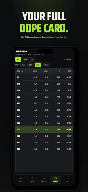 FieldSolve: Ballistic Calc screenshot 4