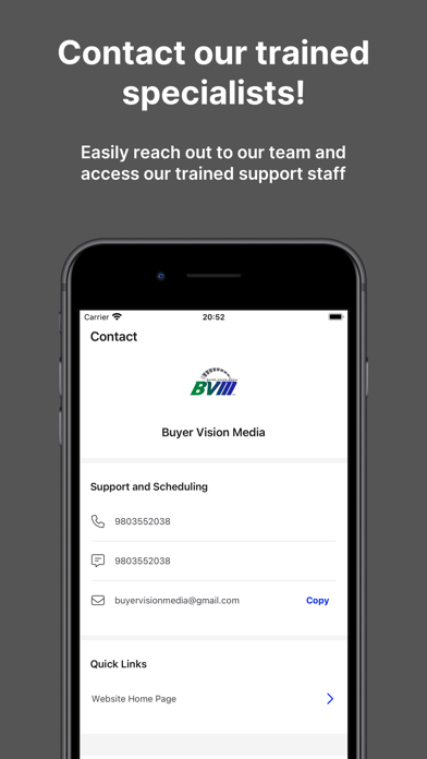 Buyer Vision Media Screenshot