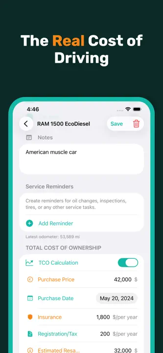 Fuel MPG Calculator: Screenshot 8 von 8