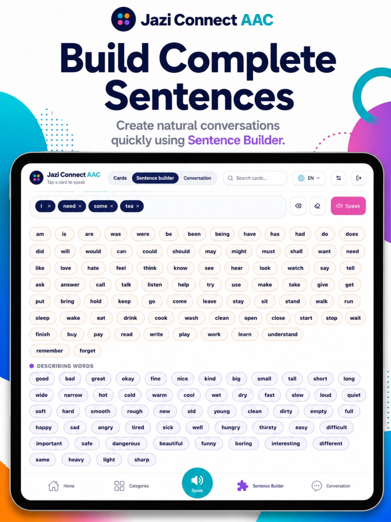 Screenshot 12 of Jazi Connect Adult AAC