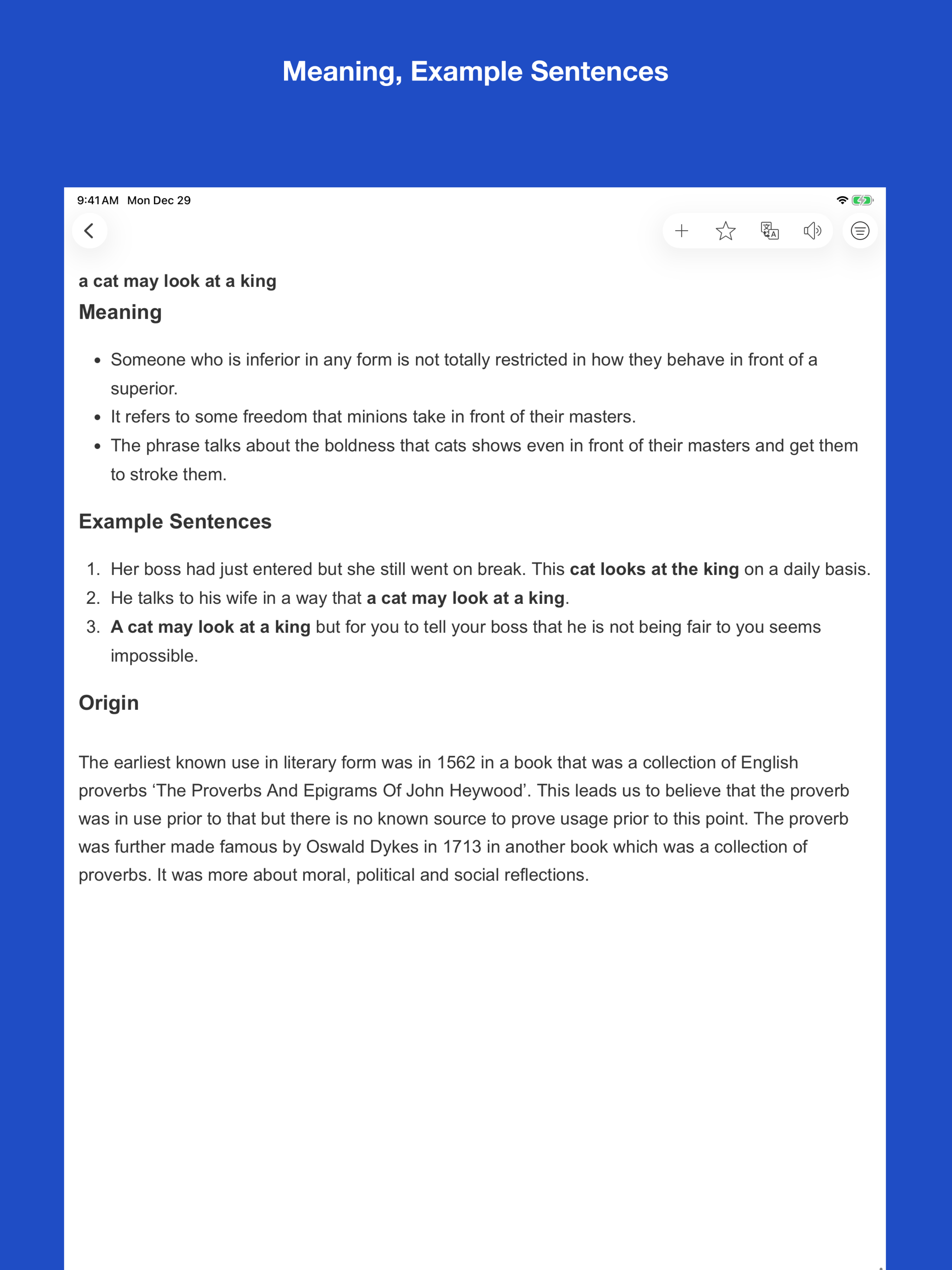 Dictionary of Idiom Origins