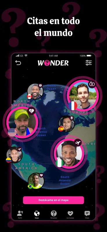 Wonder: Chat y Citas Gay screenshot 2 of 6