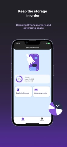JWIZARD Cleaner AI screenshot