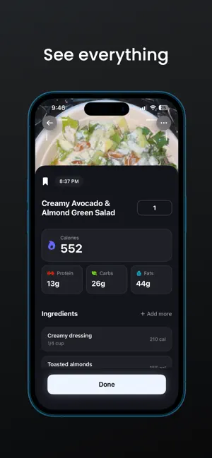 Calva - AI Calorie Tracking screenshot 3