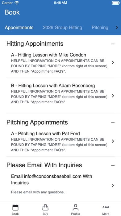 Screenshot #2 pour Condons Baseball
