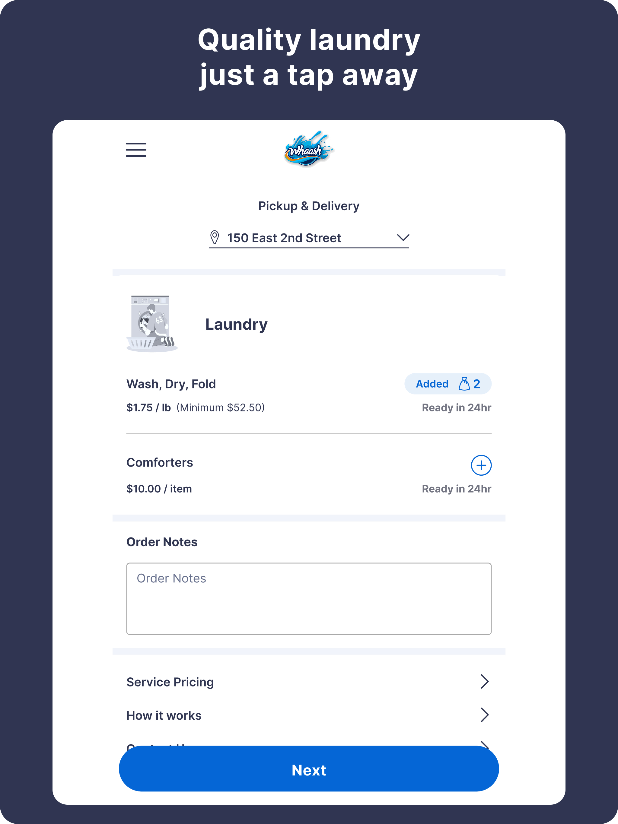Whaash Laundry screenshot 4