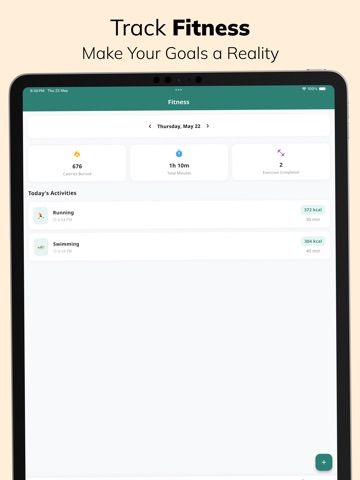 AI Food Tracker - DietPal iPad screenshot