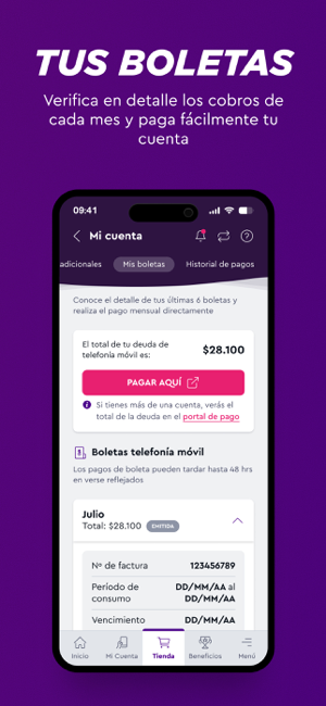 WOM (Chile) Screenshot