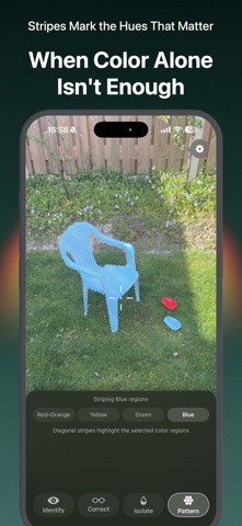 HueScope: Color Blind Camera iPhone screenshot