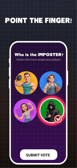 Imposter Game: Who Is SpyParty iPhone Ekran Görüntüsü 6