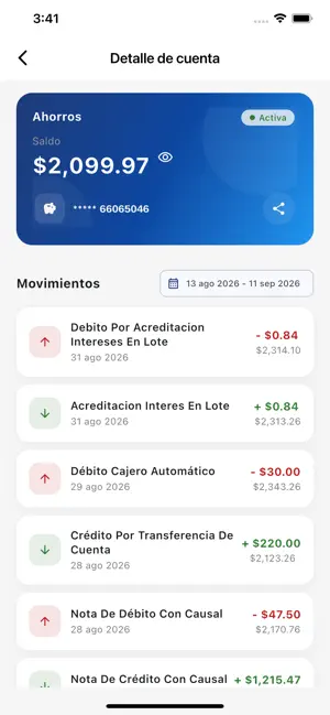 Banca Móvil - Futuro Lamanense screenshot 3