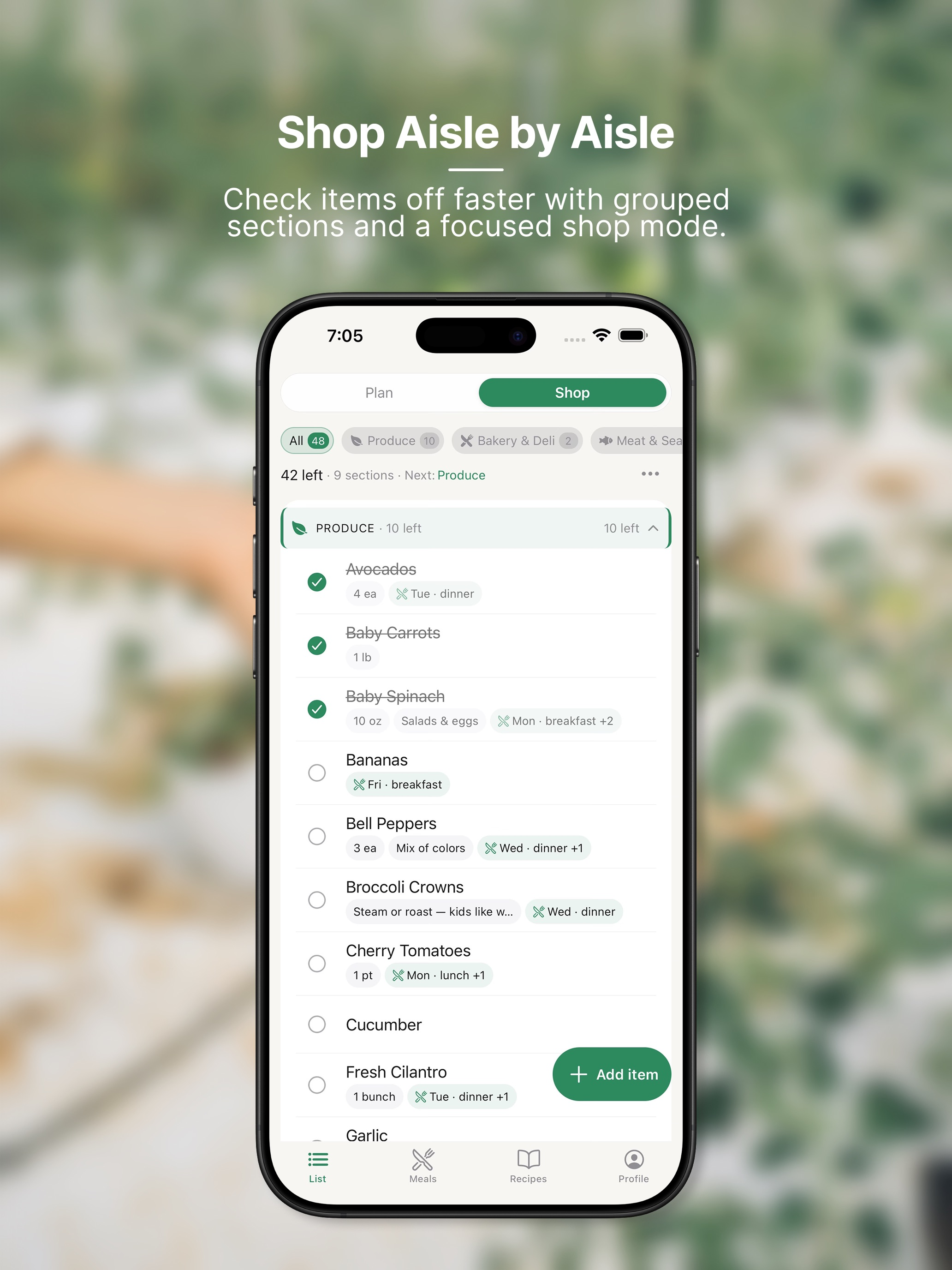 Listio: Grocery List Planner