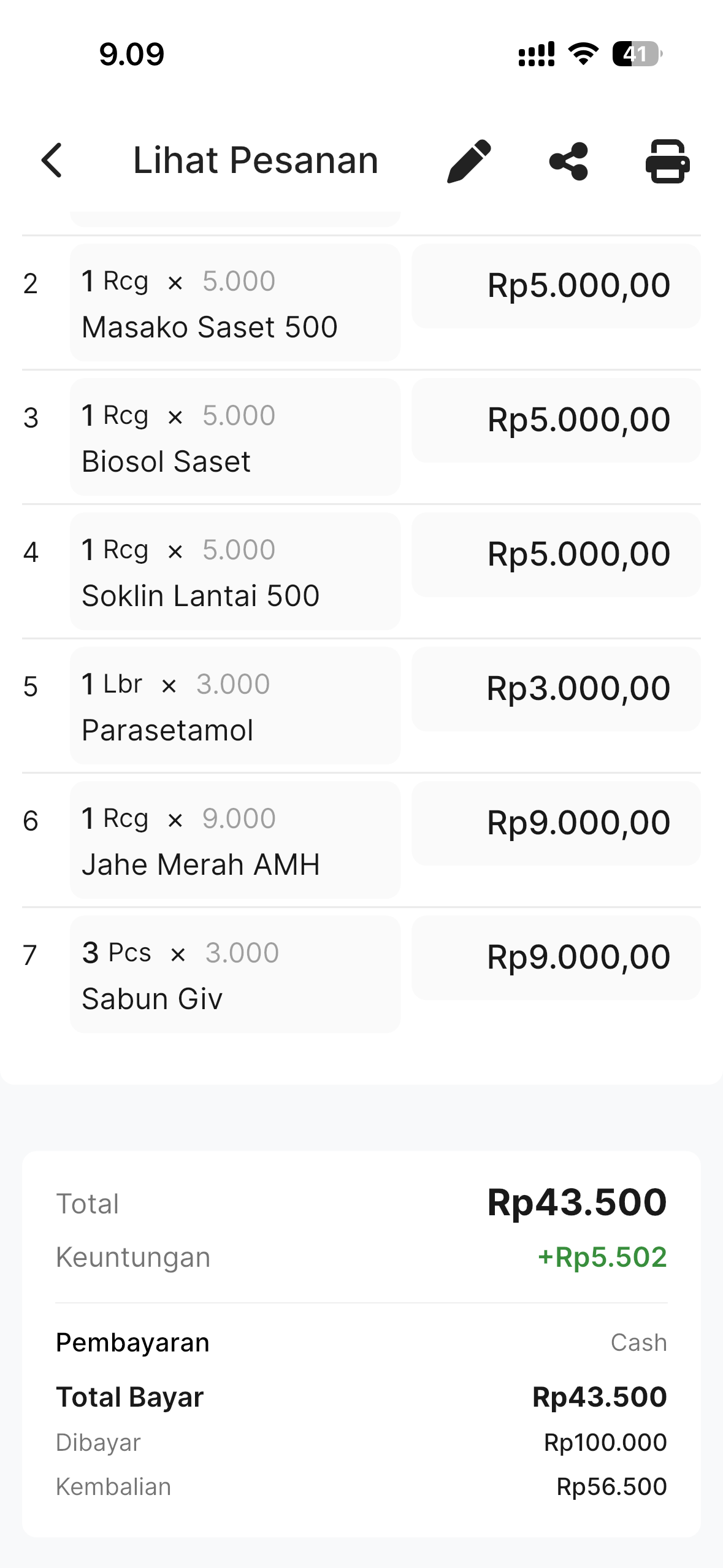 Waroeng screenshot 4