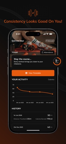 Coreo – Fitness & Wellness iPhone screenshot