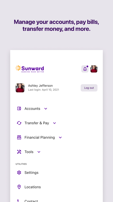 Sunward Mobile iPhone screenshot 4 - Finance app