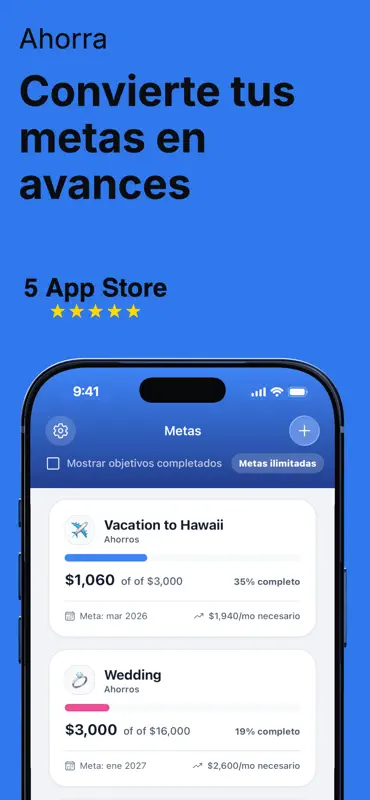 Budgeteer: Presupuesto screenshot 6 of 9