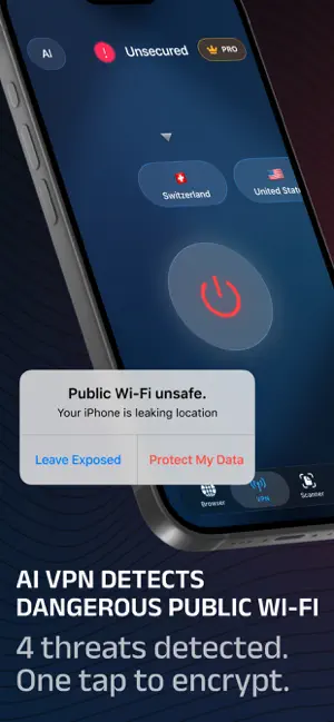 Phantom OS Ai Browser VPN screenshot 4