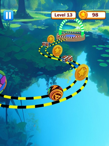 Rolling Balls - Sky Game iPad screenshot