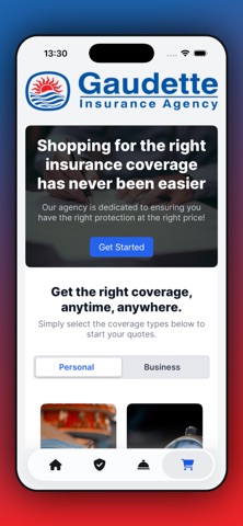 Gaudette Insurance Agency iPhone screenshot
