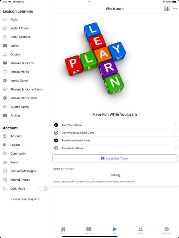 Screenshot #6 pour Lexicon Learning