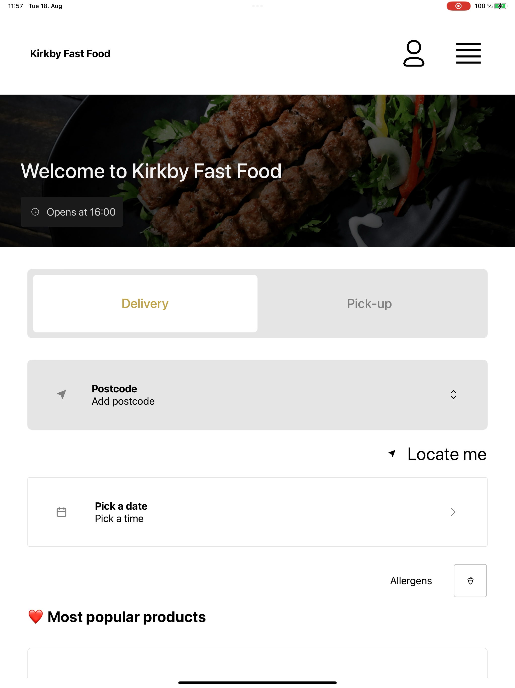Kirkby Fast Food UK screenshot 14