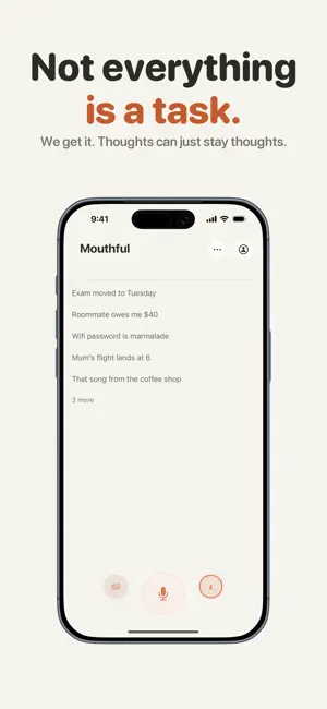 Mouthful: Voice to To-Do List screenshot 3